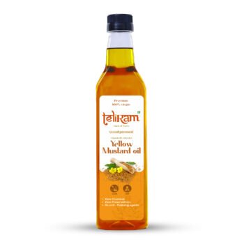 Teliram Wood Pressed Yellow Mustard Oil (1L)