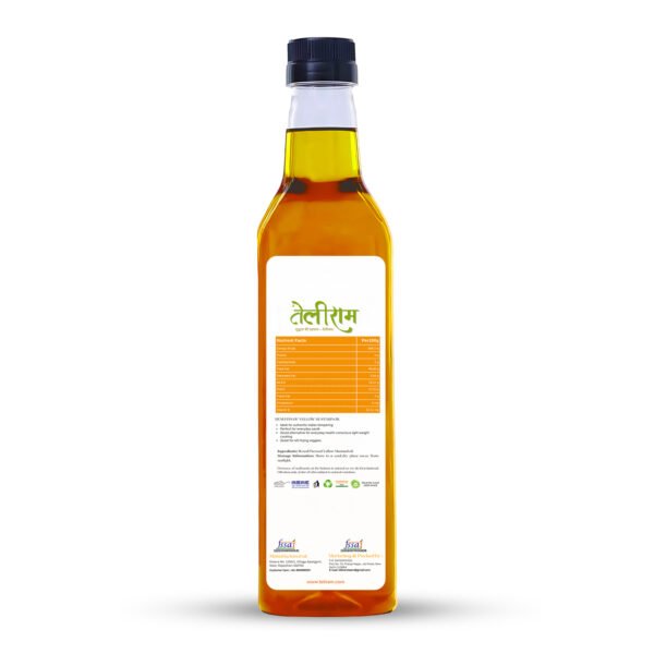 Teliram Wood Pressed Yellow Mustard Oil (5L) - Image 2