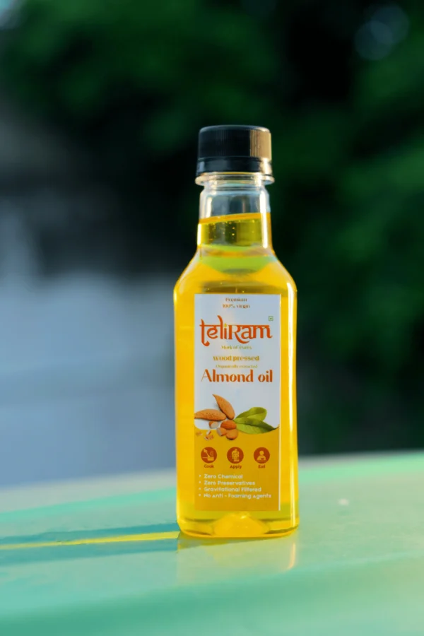 Teliram Premium Wood Pressed Almond Oil (250 ML) - Image 5