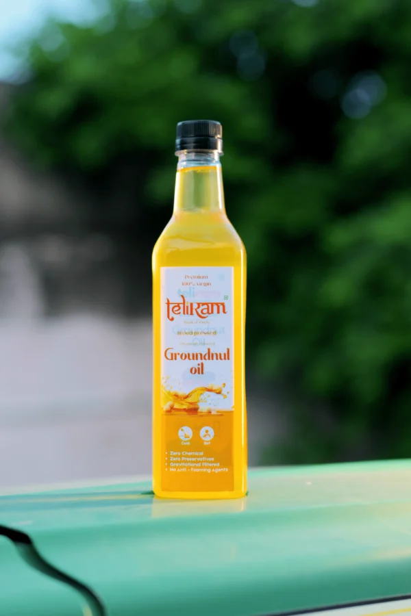 Teliram Wood Pressed Groundnut Oil ( 5L ) - Image 5